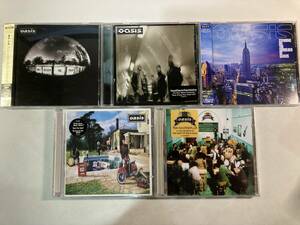 W8696 オアシス 5枚セット｜Oasis The Masterplan Don't Believe the Truth Heathen Chemistry Be Here Now