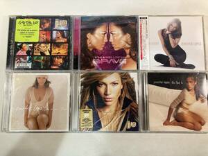 W8702 ジェニファー・ロペス 6セット｜Jennifer Lopez Brave Rebirth This Is Me... Then On the 6 J to tha LO! The Remixes J.Lo