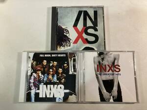 W8711 INXS 3枚セット｜インエクセス X Full Moon, Dirty Hearts Greatest Hits