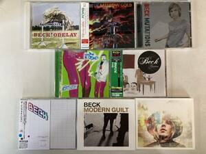 W8748 BECK 8枚セット｜ベック Morning Phase Modern Guilt The Information Guero Mellow Gold Odelay Midnite Vultures Mutations