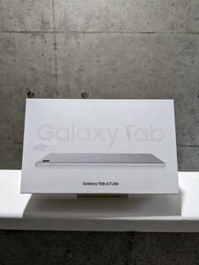 新品同様●8.7型■Samsung Galaxy Tab A7 Lite SM-T220N■Silver/White★サムスン純正カバー付★8.7■リファービッシュ品