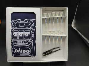 ☆文武堂☆　パチンコSANKYO DAIDO 非売品　シューズ入れ　ティー×１０　ディボット直し