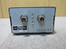 WELZ SWR POWER METER パワーメーター SP-220 1.8-200MHz　動作未確認_画像4