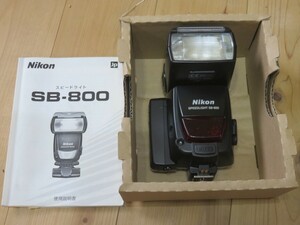 Nikon SPEEDLIGHT SB-800 ストロボ　ジャンク