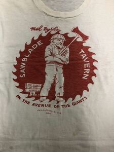 スペシャル 60s～70s 両面 染み込み Tシャツ 企業モノ オリジナルビンテージ USA製 ヴィンテージ 70年代