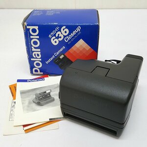 《ジャンク》ポラロイドカメラ Polaroid ポラロイド636 クローズアップレンズ付《家電・60サイズ・福山店》O194