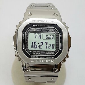 《現状品》CASIO カシオ G-SHOCK GMW-B5000D-1JF フルメタル タフソーラー 店頭/併売《服飾・60サイズ・福山店》O212