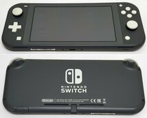 《現状品》Nintendo Switch Lite ニンテンドースイッチライト グレー《ゲーム・60サイズ・福山店》K078_画像3