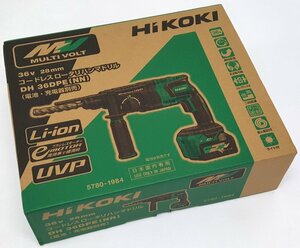 《未使用》HiKOKI ハイコーキ 36V 28mm コードレスロータリハンマドリル DH 36DPE（NN）《家電・100サイズ・福山店》K099