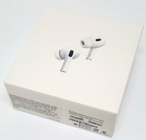 《未開封》Apple MTJV3J/A 【AirPods Pro 第2世代】 【製造番号:KXV4003NT7】 店頭併売《60サイズ・福山店》K061