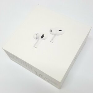 《未開封》Apple MTJV3J/A【AirPods Pro 第2世代】【製造番号:GMXXMR959P】店頭併売《家電・60サイズ・福山店》O117