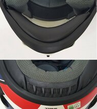 《現状品》ARAI アライ TOUR Cross3 VISION サイズM 57-58cm 2021年モデル バイク ヘルメット《生活・大型140サイズ・福山店》K104_画像4