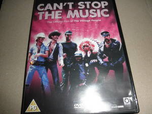 輸入版DVD(PAL)　ヴィレッジ・ピープル★CAN'T STOP THE MUSIC~ミュージック・ミュージック