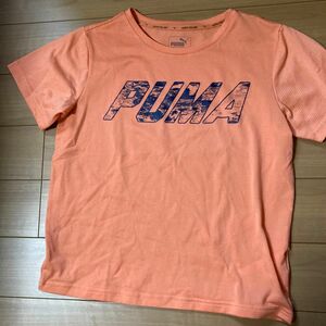 PUMA プーマ　オレンジ　Tシャツ　140