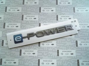 日産純正 E13 E12 ノート e-POWER リヤエンブレム NOTE E11