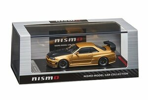 日産純正 R34 スカイライン GT-R nismo z-tune(ゴールド) 1/64スケール 数量限定 完売品 GTR ニスモ R35 R33 R32 E52 T32 E12 S15 V37 V36