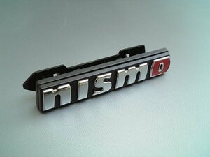 日産純正 R35 GT-R NISMO専用 M/C後 nismo フロントエンブレム GTR BNR34 R33 R32