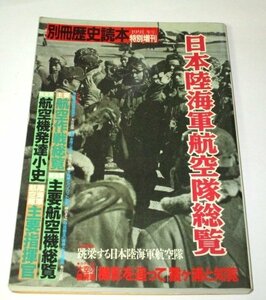 日本陸海軍航空隊総覧 航空作戦 主要航空機 航空機発達小史 主要指揮官 ほか/ 別冊歴史読本 特別増刊