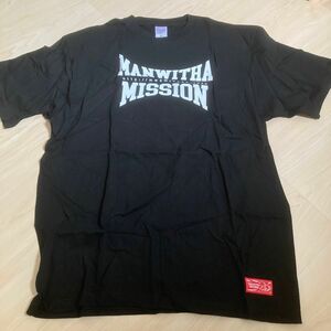 MAN WITH A MISSION FAMOUS Tシャツ サイズXL ブラック フェイマス