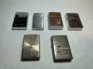 【ZIPPO　6個　年代種類は写真でご判断ください　中古】