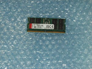 ■□Kingston DDR5-4800(PC5-38400) 16GBx1枚 SO-DIMM ジャンク品□■