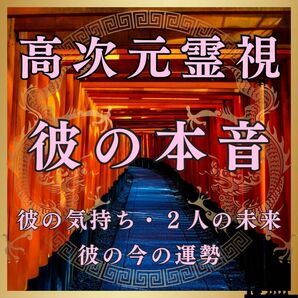 【初回限定】　高次元　霊視鑑定　恋愛　結婚　不倫　片思い　片想い　相性　浮気