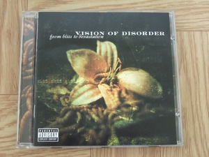 【CD】VISION OF DISORDER / from bliss to devastation 