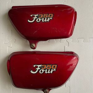 HONDA CB350F side cover left right set that time thing 
