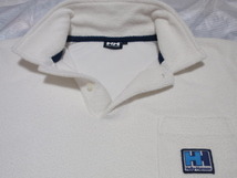 Lサイズ◆《HELLY HANSEN／ヘリーハンセン》◆白の半袖ポロシャツ！◆USED良品！_画像3