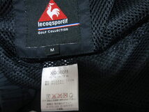 Mサイズ◆《lecoq sportif golf ／ルコックゴルフ》◆２wayタイプ!／メッシュ裏地付／ウインドブレーカー！◆状態良好！_画像4