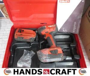 HILTI Hill tiSID4-A22 impact driver secondhand goods battery 21.6V two piece + body + case * charger less [ handle z craft ... shop ]
