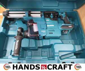 makita マキタ HR008GV ハンマドリル 中古品 ハンドル付 40V 本体＋ケース 美品 【ハンズクラフト宜野湾店】