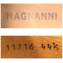 即決 MAGNANNI マグナーニ 29.5cm 44.5 11716 メンズ レザーシューズ プレーントゥ 茶 ブラウン 革靴 皮靴 ビジネスシューズ_画像6