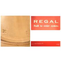 即決 未使用 REGAL リーガル 25cmE メンズ レザーシューズ ウイングチップ 外羽根 茶ｘ白 ブラウンｘホワイト バイカラー 箱付 革靴 皮靴_画像6