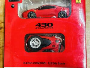 ◆フェラーリ430スクーデリア 1／32 ラジコンカー FERRARI430SCUDERIA 1/32 R/C Radio Control Model