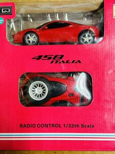 ◆フェラーリ458イタリア 1／32 ラジコンカー FERRARI458ITALIA 1/32 R/C Radio Control Model