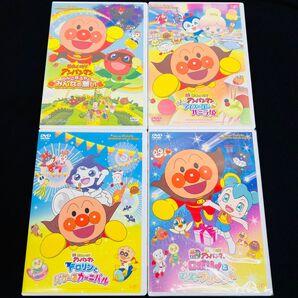 劇場版 アンパンマン DVD 4本セット ケース付き ロボリィ など