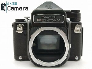 PENTAX 6ｘ7 TTL 前期 シャッター 露出 動作 巻き上げ不良 腐食有り ペンタックス バケペン ジャンク