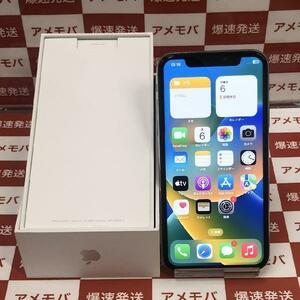 iPhoneX 256GB AU版SIMフリー バッテリー100％ 極美品[258572]