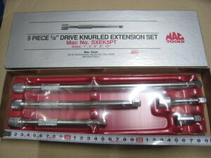 ◆◆MAC TOOLs　マックツール 差込3/8エクステンション　５ＰＣ 未使用