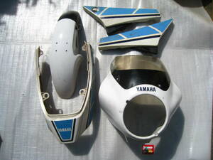 * Yamaha RZ250 R 29L front cowl front fender / side cover / seat cowl set so Note color? USED