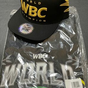 ボクシングwbcチャンピオンTシャツandキャップ