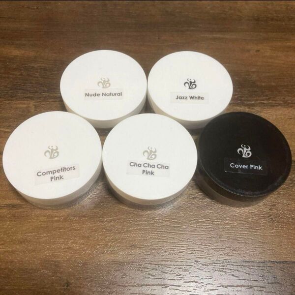 Nail de Dance アクリルパウダー 5個セット B