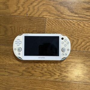 [ junk ]PlayStation Vita (PCH-2000 series ) Wi-Fi model light blue / white PCH-2000ZA14
