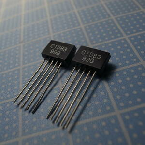  Mitsubishi dual transistor 2SC1583G 2 piece unused new goods fixed form mail 84 jpy .. shipping possibility 