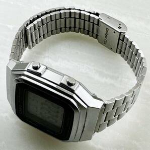 中古実用品 カシオ CASIO 腕時計 チープカシオ A178W メタルベルト レトロの画像3