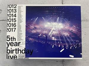 5th YEAR BIRTHDAY LIVE 2017.2.20-22 SAITAMA SUPER ARENA совершенно производство ограничение запись Nogizaka 46 cell версия *TA2