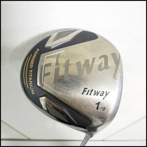 ●Fitway フィットウェイ ゴルフクラブ ドライバー FLEX・S 7867M 右利き用 使用感有 USED●G2435