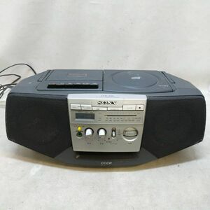 ◇ SONY CD RADIO CASSETTE-CORDER CFD-S15 1999年製 CDラジカセ ソニー 動確OK/USED品 ◇ C92122