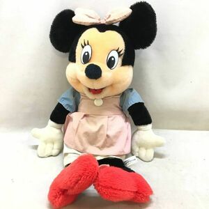 # ディズニー Disney TDL ミニー ミニーマウス 人形 ぬいぐるみ レトロ グッズ キャラクター コレクション 現状品 #N30037